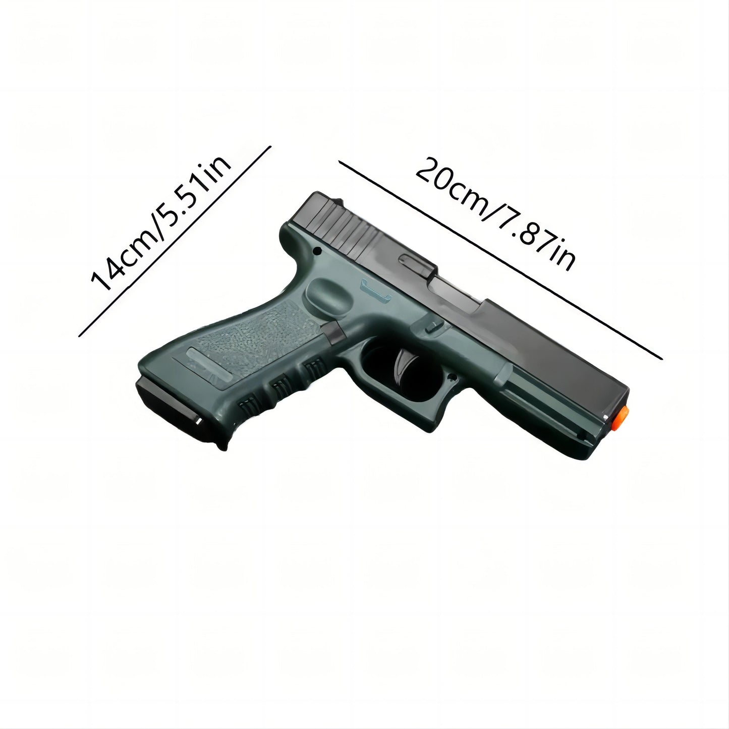 CS Shooting Toy Pistol - Soft Bullet Gun