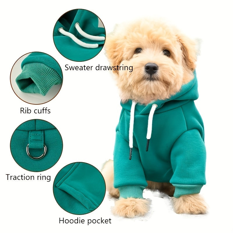 Cozy Pet Hoodie with Back Pocket