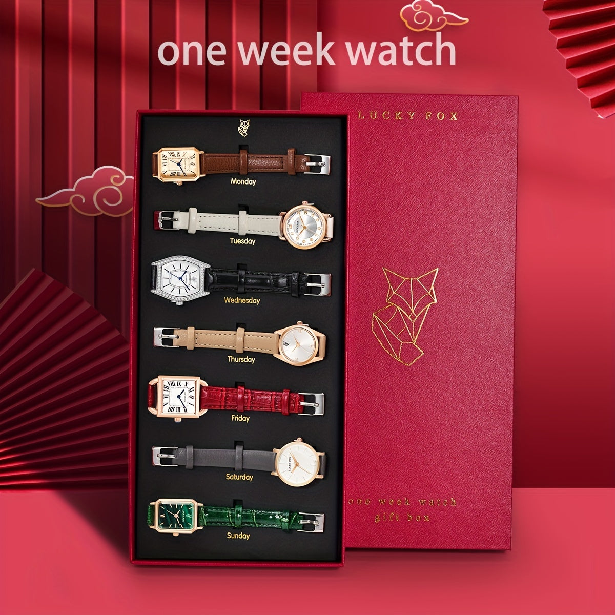 Women's Vintage Quartz Watch Set