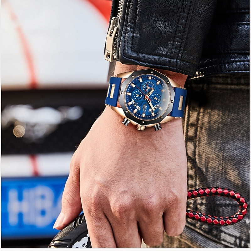 LIGE Men's Luxury Sport Watch