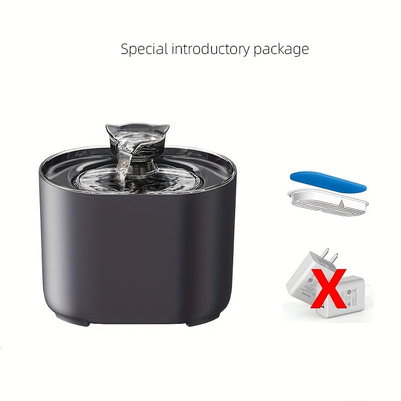 8pcs 2.2L Pet Water Fountain