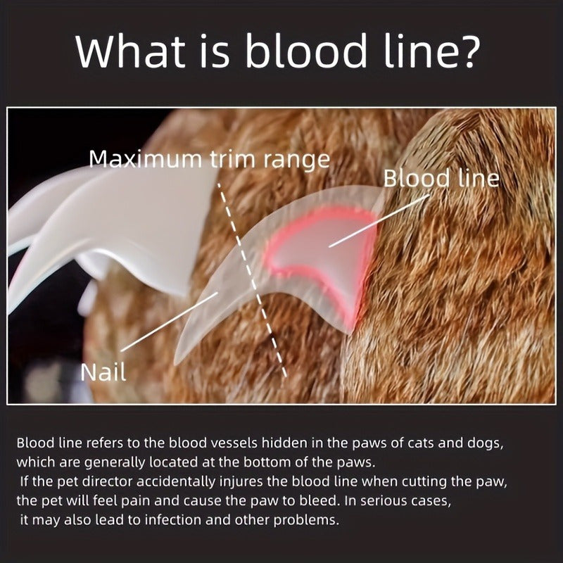 LED Pet Nail Clipper - Easy & Safe Grooming