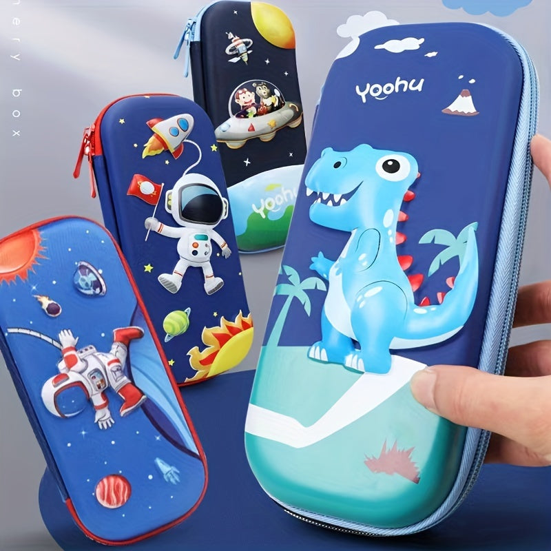 Pencil Case Elementary School Cartoon Pencil Case Three-dimensional Pencil Case Anti Drop Children's Pencil Case Eid Al-Adha Mubarak