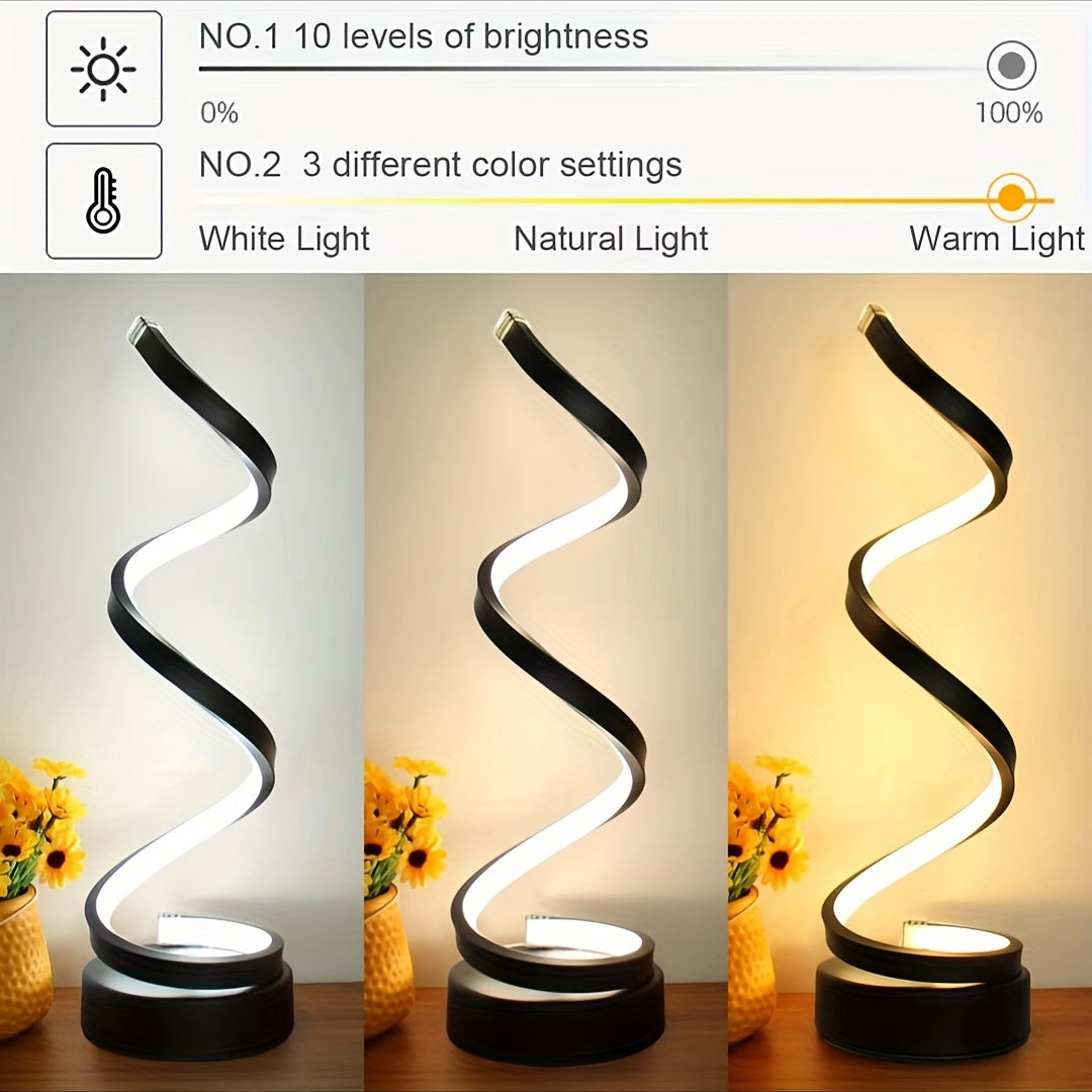 Usb-Powered Led Bar Table Lamp - Adjustable Brightness, Metal Construction, Creative Desk Decor Night Light Desk Lamp Desk Light