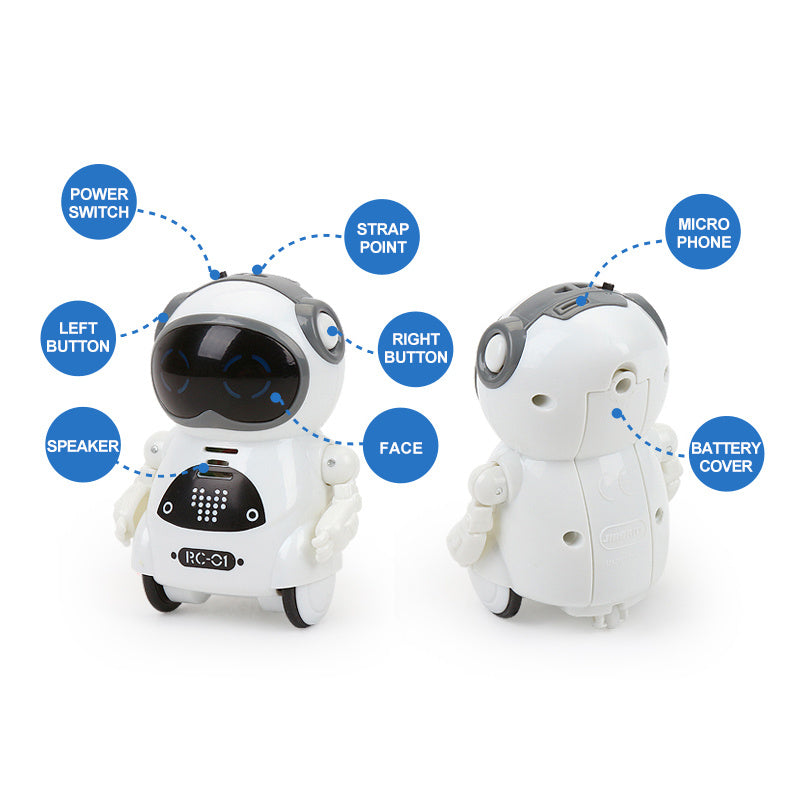 Interactive Mini RC Robot Toy