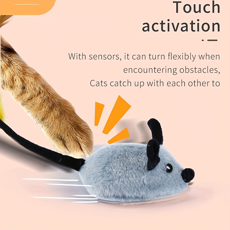 USB Rechargeable Interactive Cat Toy
