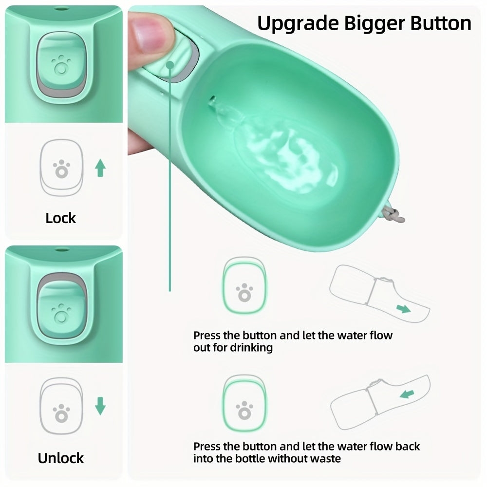 Portable Dog Water Dispenser - Leak-Proof for On-The-Go Hydration