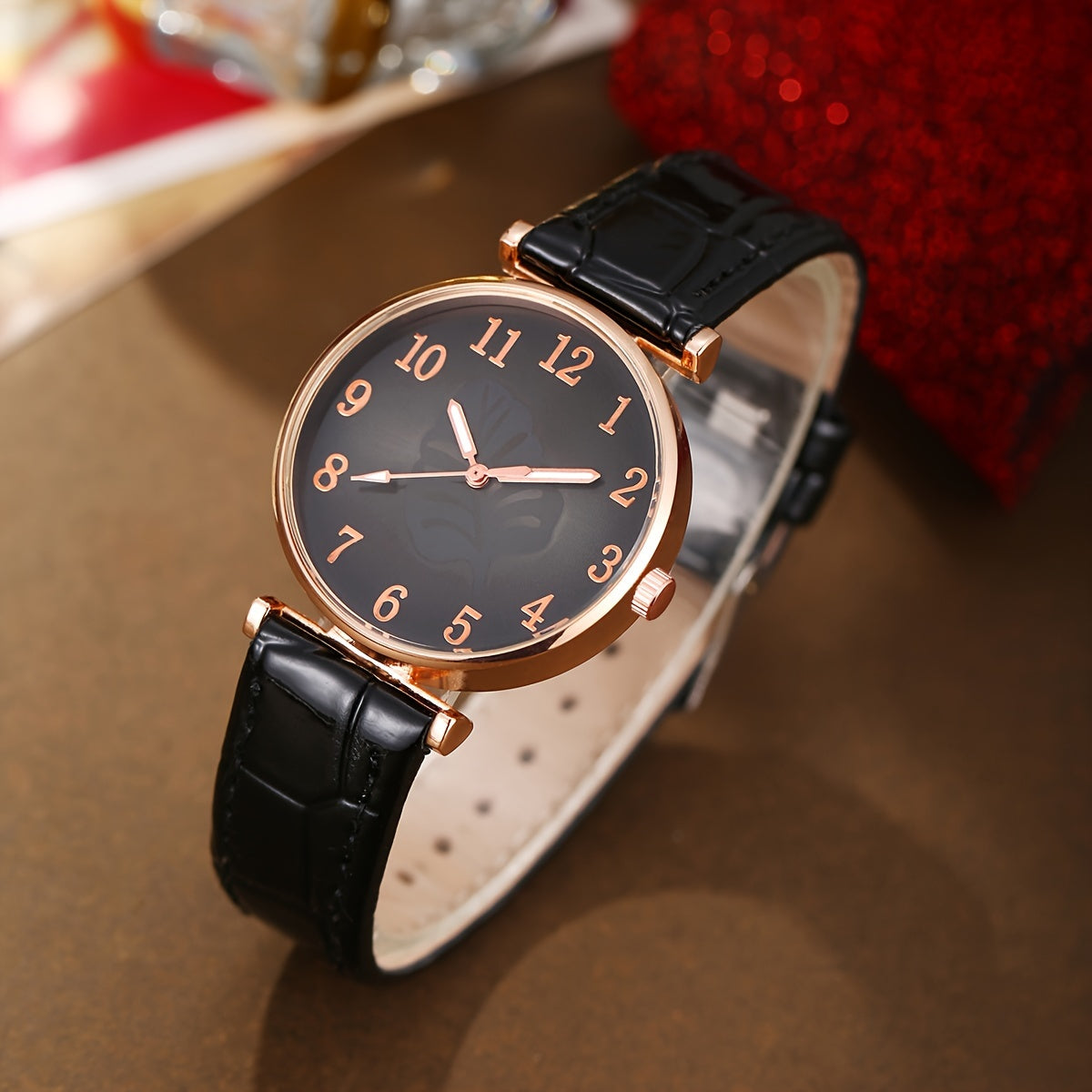 Fashion Leaf Women's Watch Set