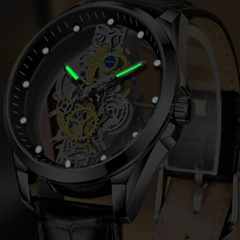 Luxury Luminous Skeleton Watch