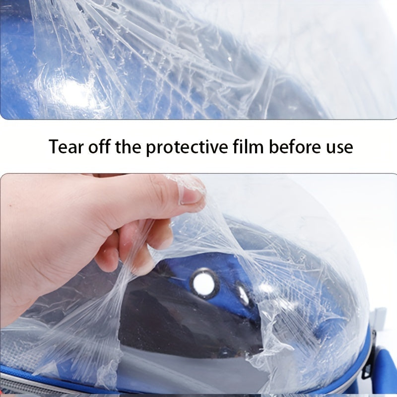Transparent Space Capsule Cat Backpack