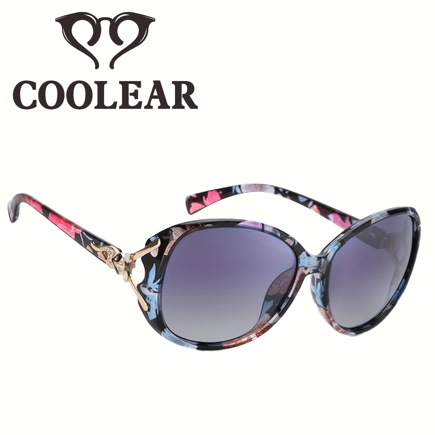COOLEAR Oversized Polarized Sunglasses for Women