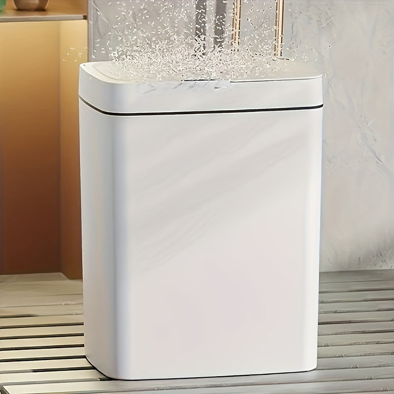 Touch-Free Smart Lid Trash Can - Automatic, for Bathroom, Kitchen, Living Room