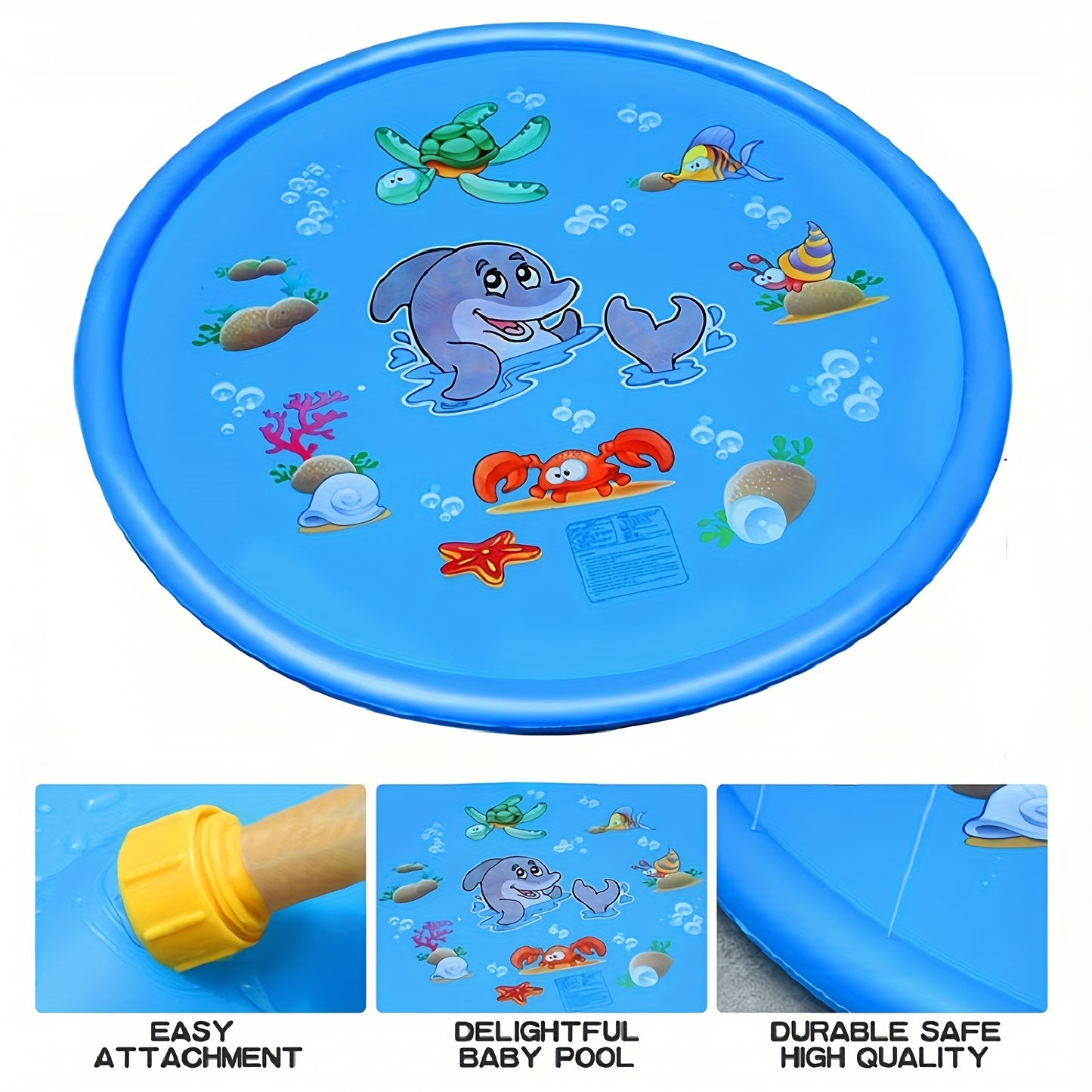 Splash-Proof Water Play Mat