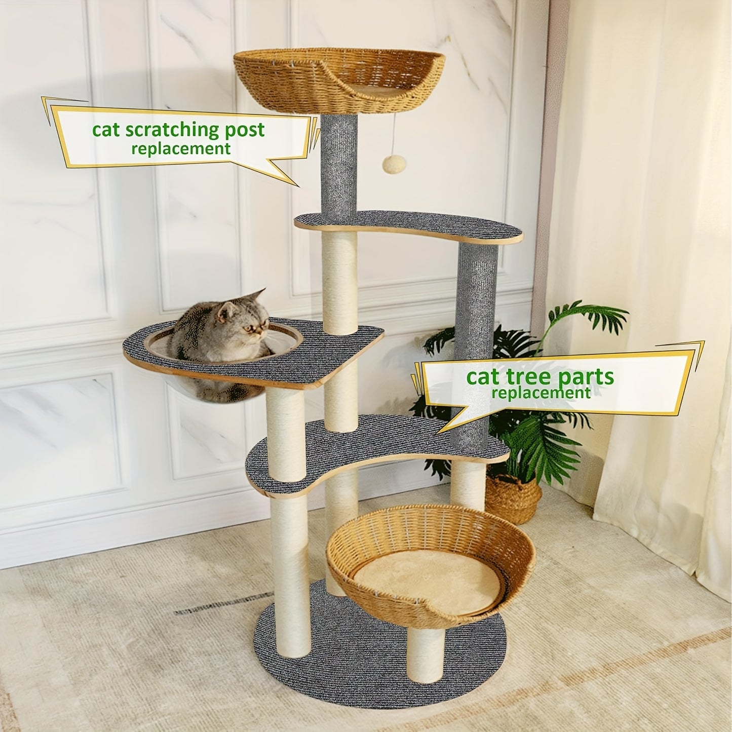 Cat Scratching Mat - Furniture Protector