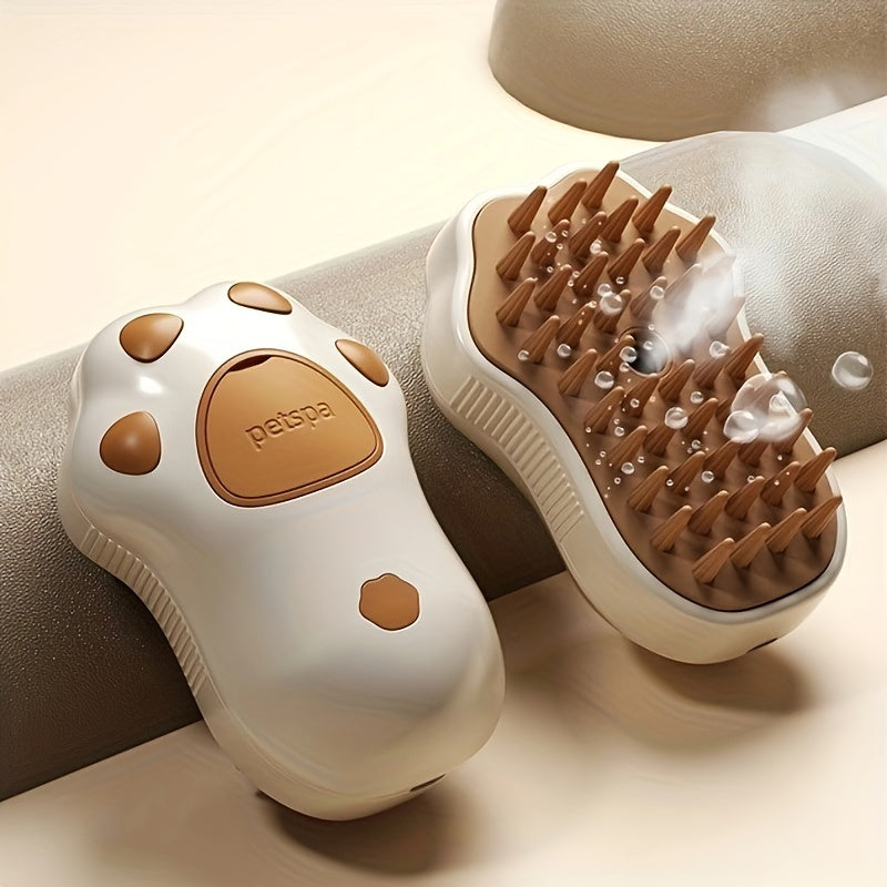 Steam Cat Brush 3-in-1 Electric Grooming Tool
