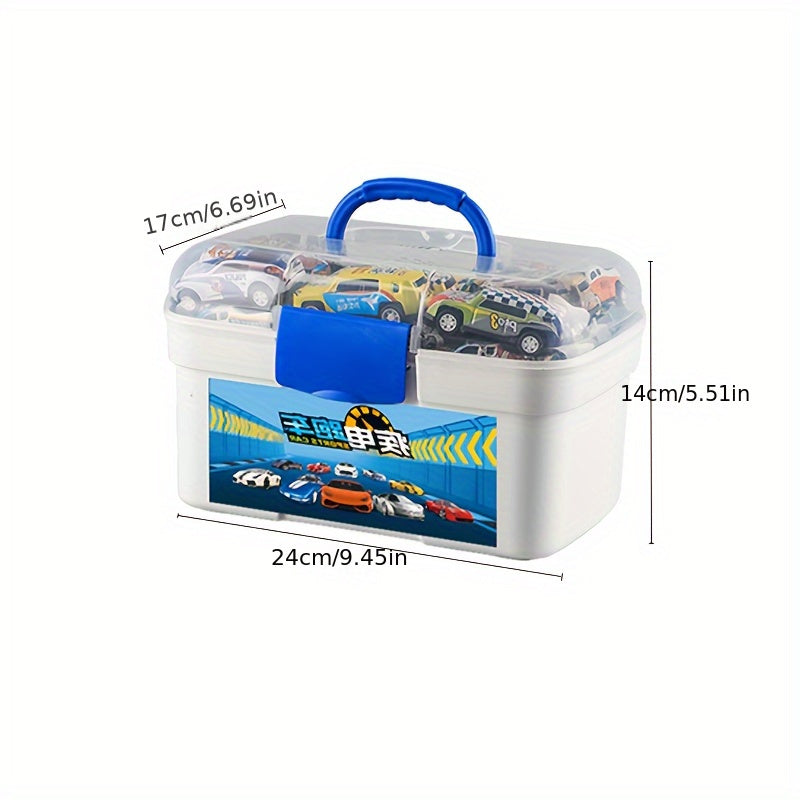 50PCS Pull Back Cars Set
