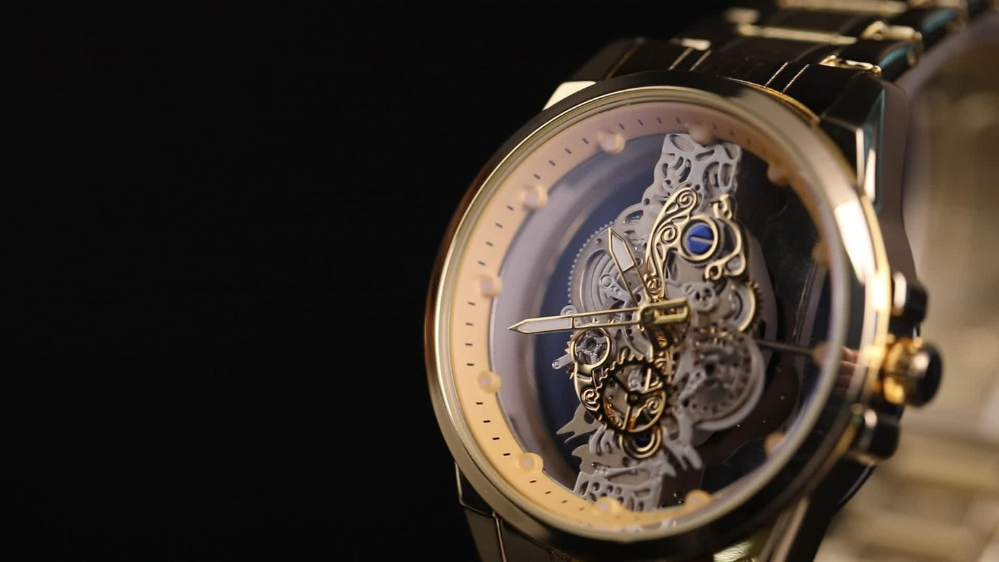Luxury Luminous Skeleton Watch