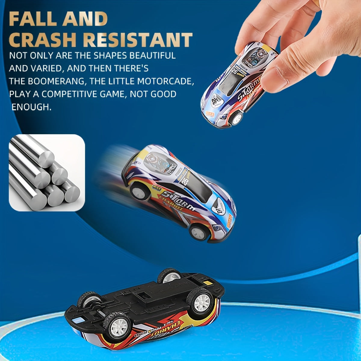 50PCS Pull Back Cars Set