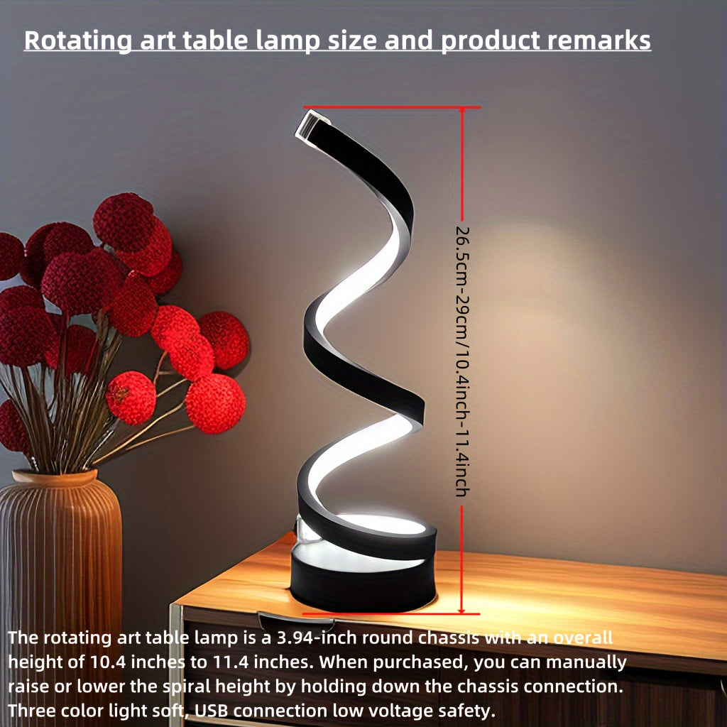 Usb-Powered Led Bar Table Lamp - Adjustable Brightness, Metal Construction, Creative Desk Decor Night Light Desk Lamp Desk Light