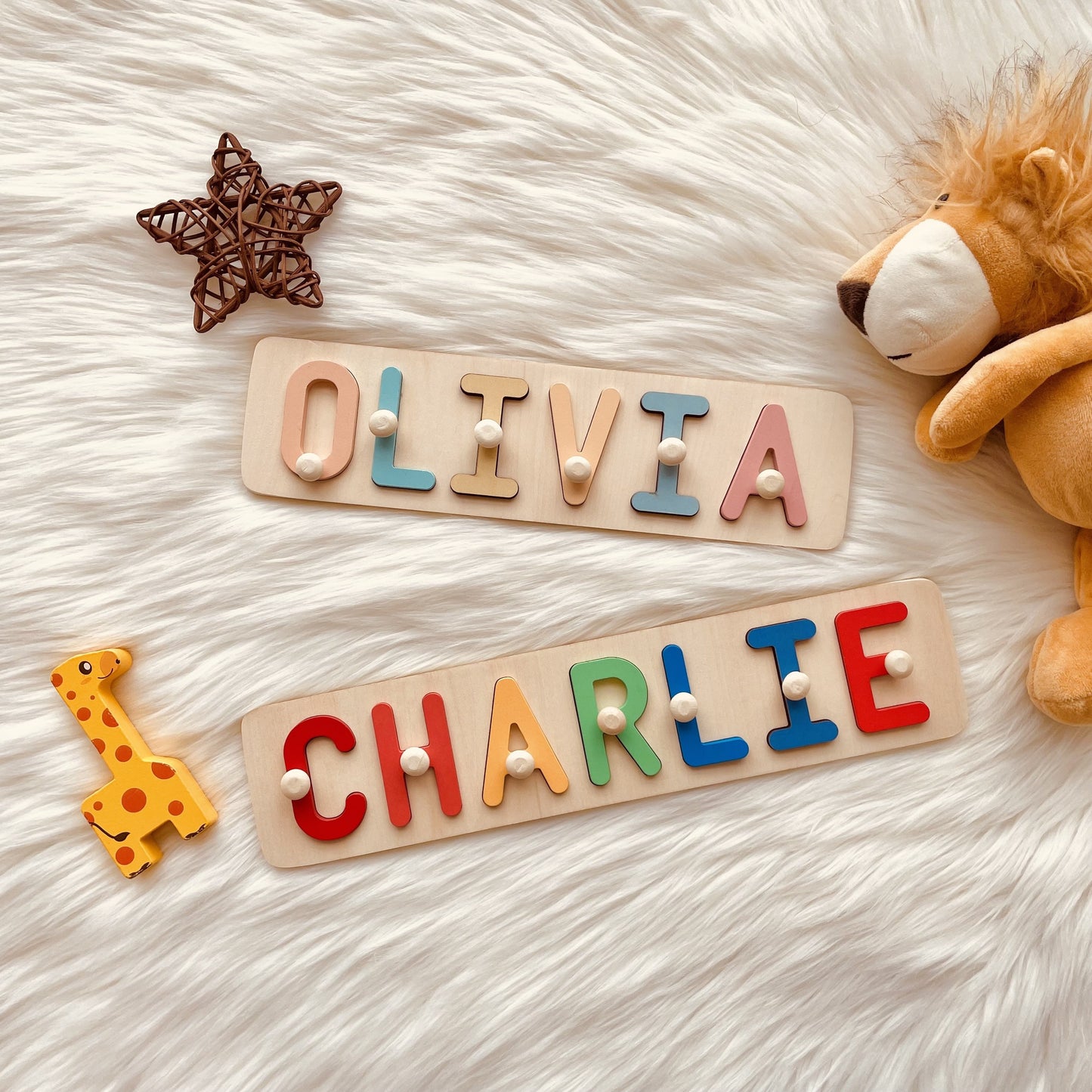 Personalized Wooden Name Puzzle