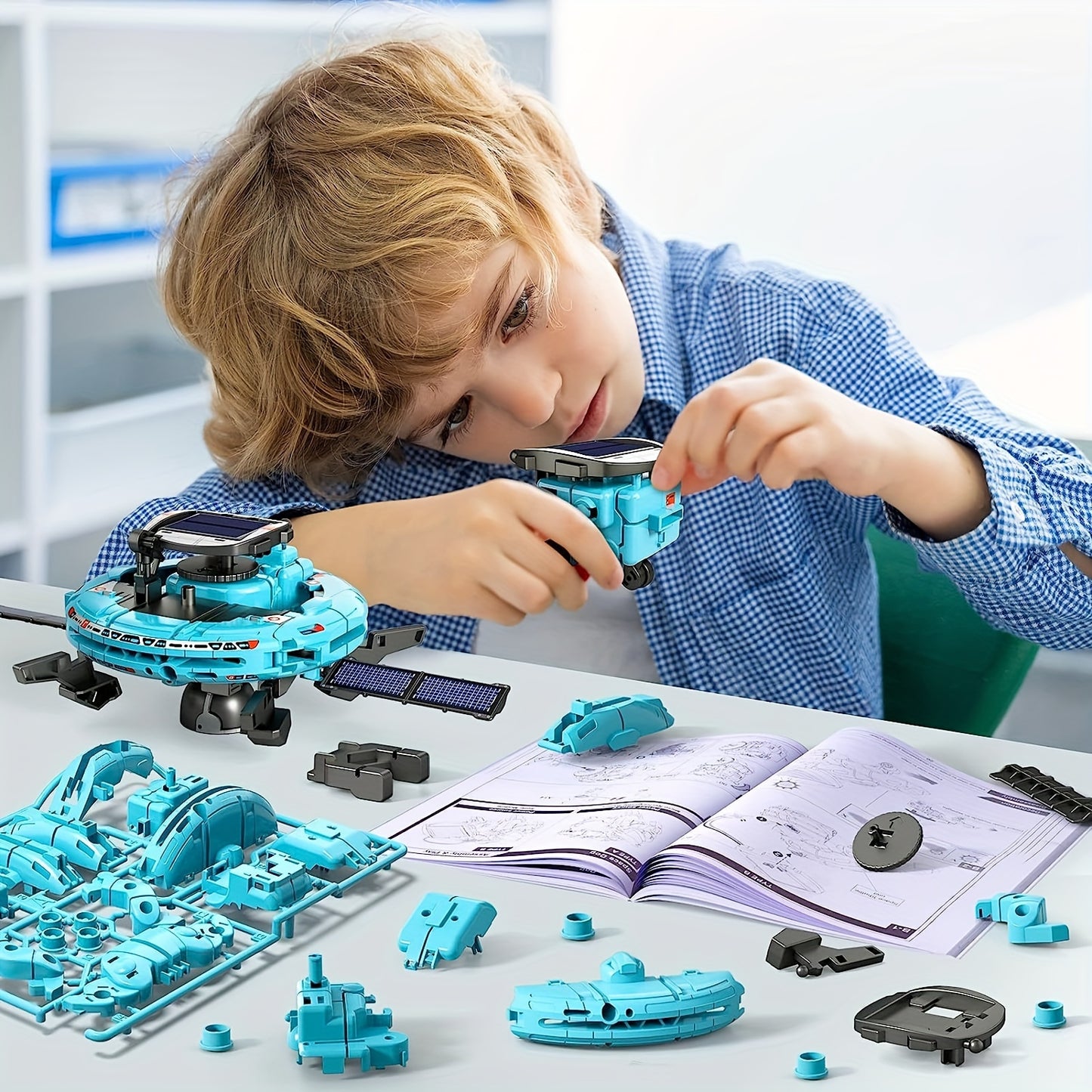 6-in-1 STEM Solar Robot Kit Toys