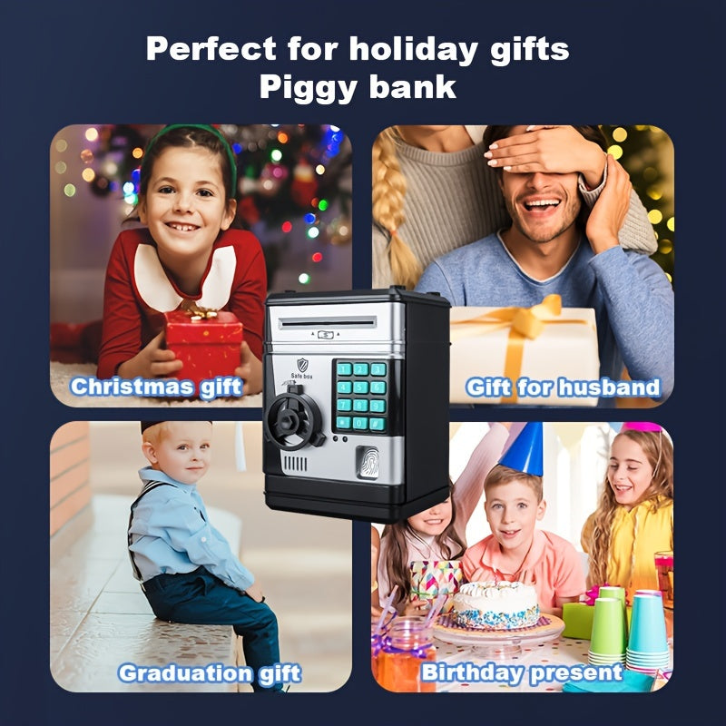 Electronic Piggy Bank with Fingerprint Security