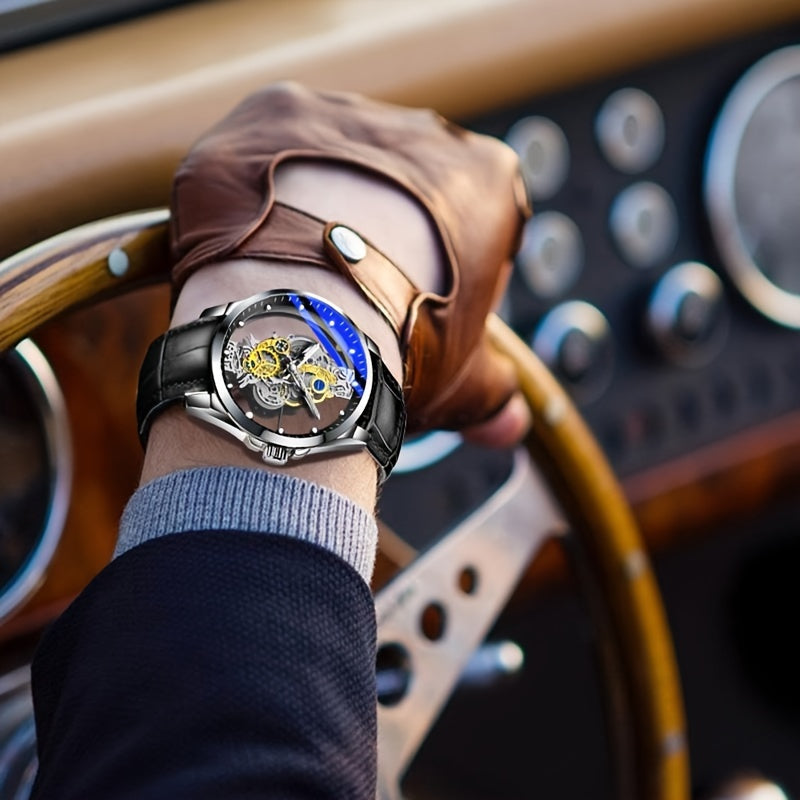 Luxury Luminous Skeleton Watch