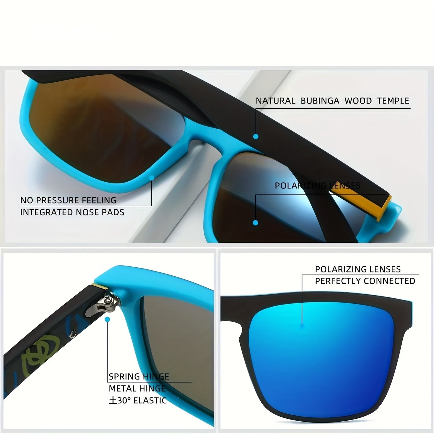 Baolang Polarized Square Sunglasses