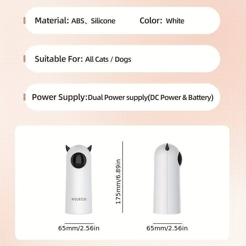 Automatic Laser Light Cat/Dog Toy Interactive Smart Pet Cat Indoor Toys For Dog, No Battery Included