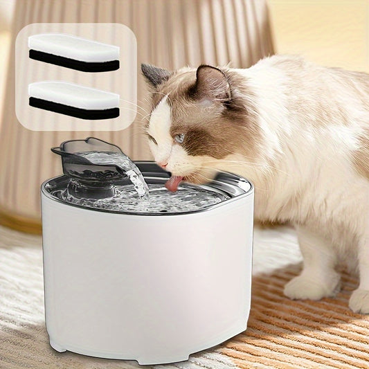 8pcs 2.2L Pet Water Fountain