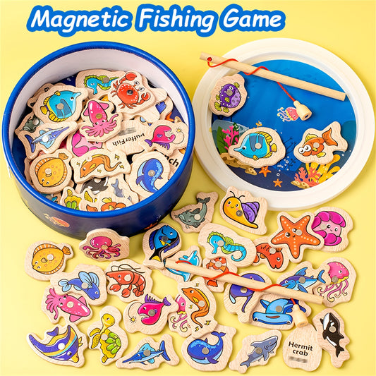 Montessori Alphabet Fishing Game Toy