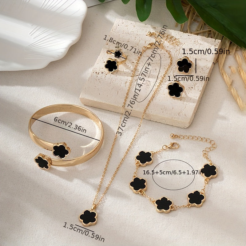 Lucky Flower Jewelry Set