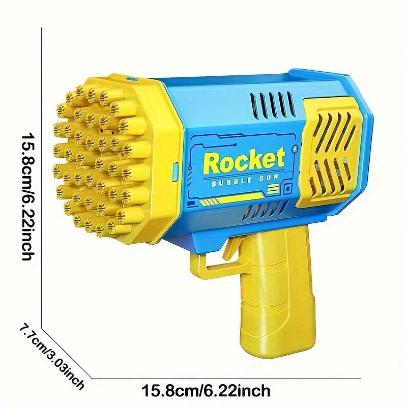 LED Bubble Gatling Gun - Outdoor Party Game