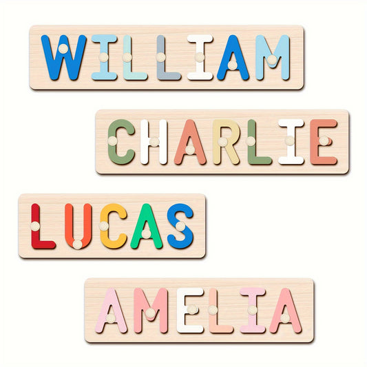 Personalized Wooden Name Puzzle