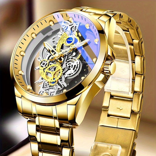 Luxury Luminous Skeleton Watch