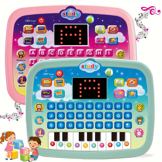 Interactive Toddler Learning Pad with LED Screen