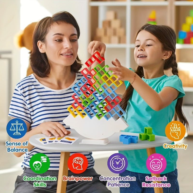 Fun Balance Stacking Building Blocks Game