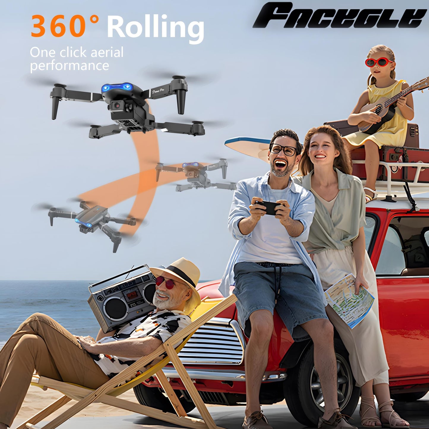 E99 Foldable Dual Camera Drone